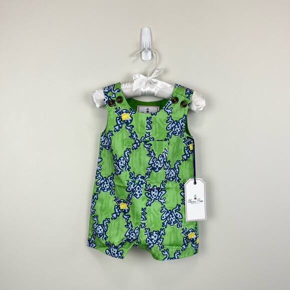 Classic Prep Other - Classic Prep Childrenswear James Shortall Frog Price Green 3-6 Months NWT